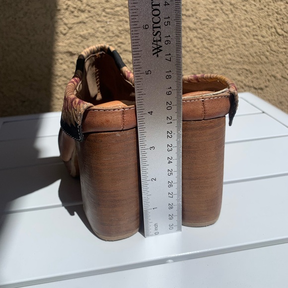 L’Artiste Spring Step Ursula brown leather clogs size 5 ( European 35) - Picture 6 of 16